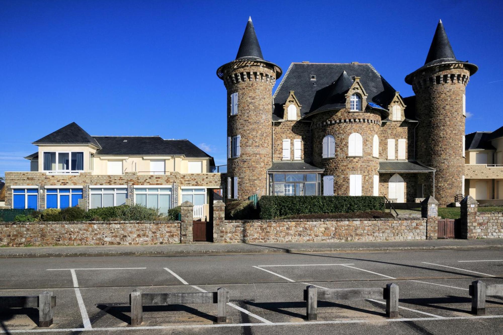 Terrasse De Chimay - Charmant Apt Dans Residence Front De Mer 巴讷维尔-卡特里特 外观 照片